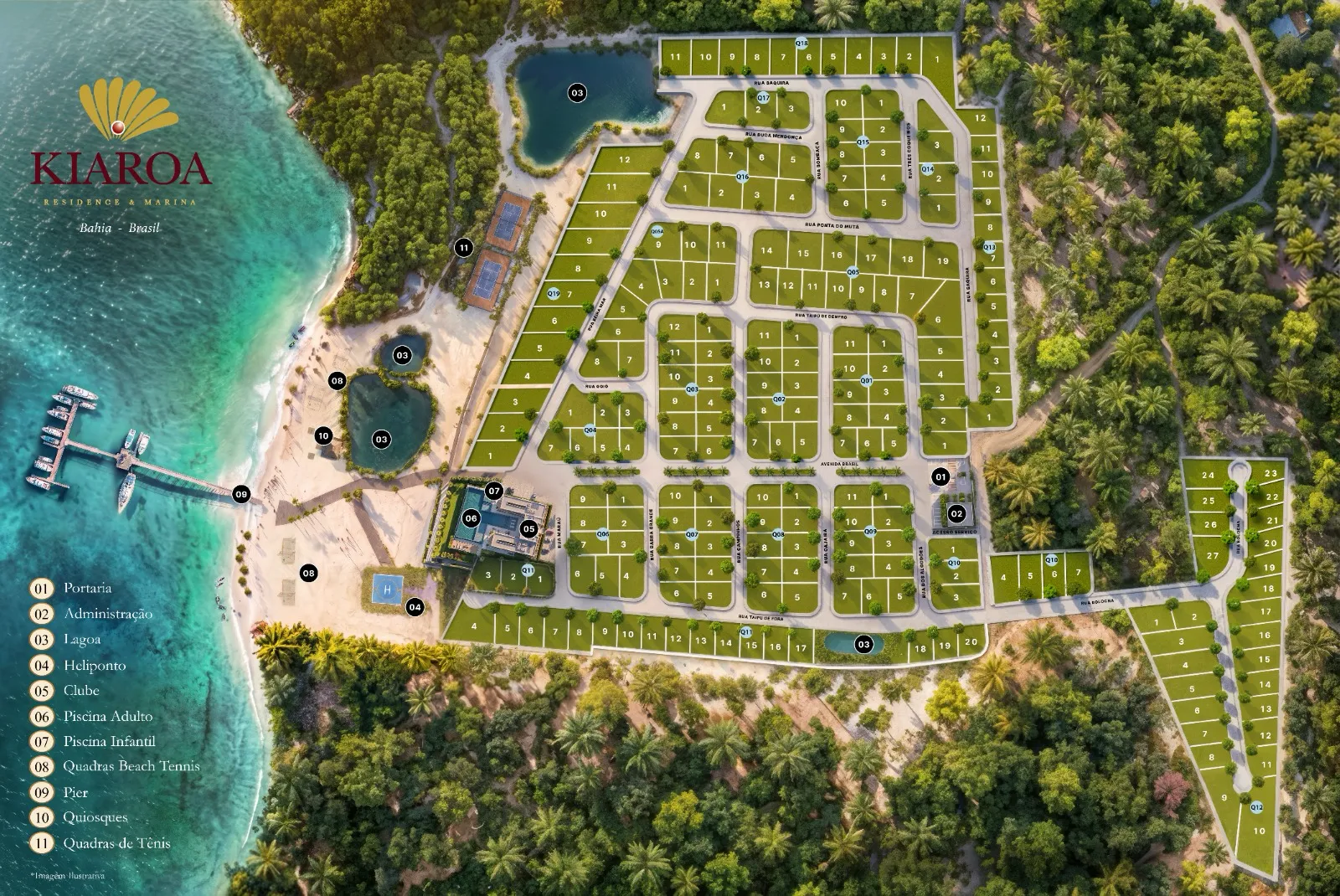 Masterplan Kiaroa Residence